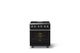 Viking® 5 Series 30" Onyx Pro Style Dual Fuel (NG) Range with Brushed Brass Trim-3