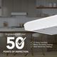 Broan-NuTone® MTR1 Series 30" White Under Cabinet Range Hood-1