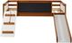 Donco Kids Art & Play Light Espresso Junior Twin Low Loft-3