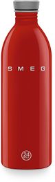 Smeg Retro-style 1000 ml Red Non Insulated Bottle-0
