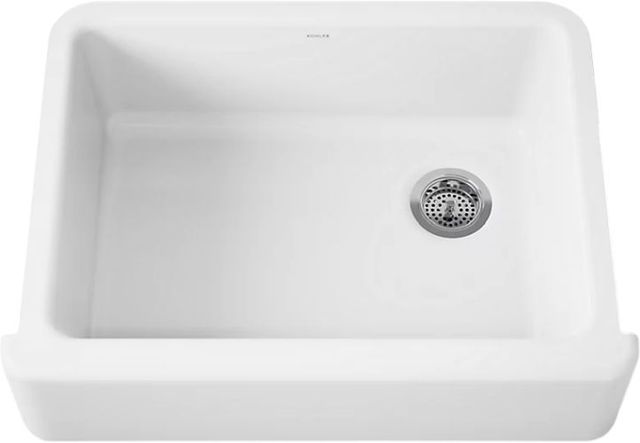 KOHLER® Whitehaven® White 30" Undermount Single-Bowl Farmhouse Kitchen Sink-0