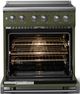 Viking® 5 Series 30" Martini Pro Style Electric Range with Polished Chrome Trim-1