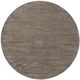Elements International Keenan Grey Round Dining Table with Black Base-1