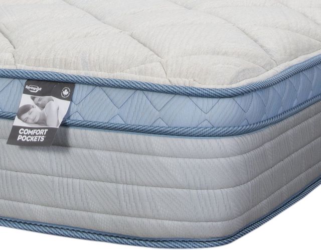 Springwall® Comfort Pockets® Dover 12" Wrapped Coil Medium Plush Euro Top King Mattress in a Box-1