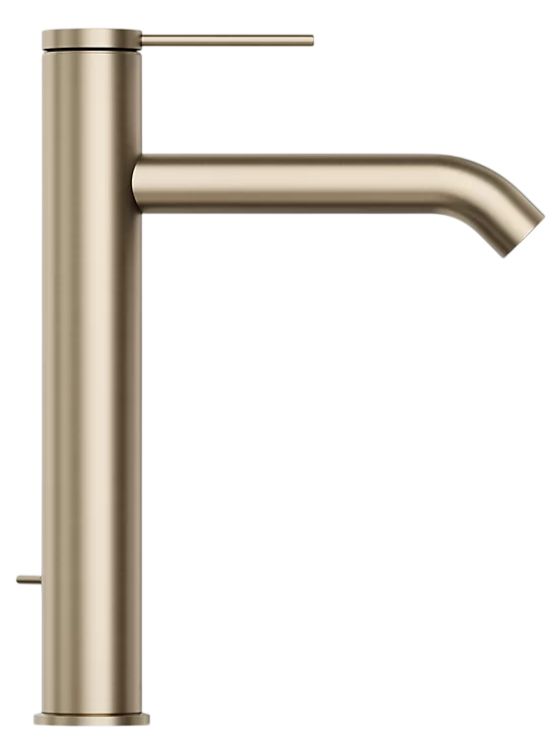KOHLER® Components® Vibrant Brushed Bronze Tall Single-Handle Bathroom Sink Faucet-2