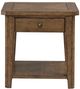 Liberty Furniture Carolina Park Amber Brown End Table-1
