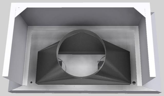Vent-A-Hood® 42" White Wall Mounted Range Hood-2