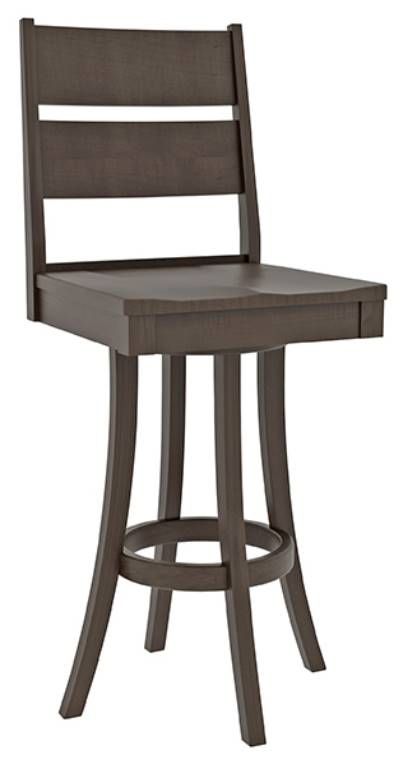 Country View Woodworking Customizable 30" Swivel Bar Chair-0