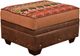 Horizon Home® Antigua Brown Ottoman-0