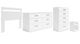 Signature Design by Ashley® Flannia 4-Piece White Queen Panel Headboard Bedroom Set-0