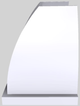 Vent-A-Hood® Designer Series 36" White Wall Mounted Range Hood-1