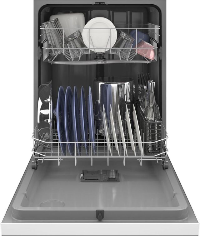 SCRATCH & DENT - Hotpoint® 24" White Built-In Dishwasher-2