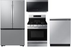 Samsung 4 Piece Stainless Steel Kitchen Package