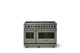 Viking® 7 Series 48'' Eucalyptus Pro Style Dual Fuel Range-3