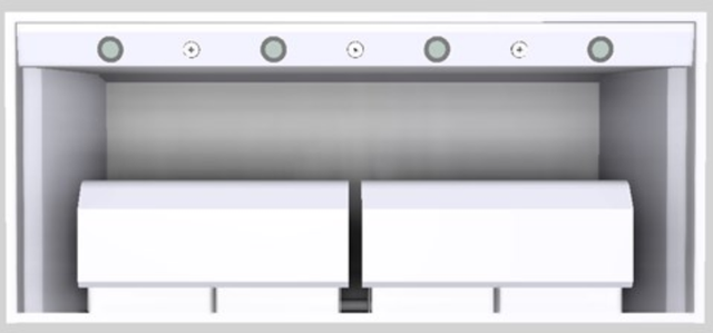 Vent-A-Hood® Designer Series 54" White Wall Mounted Range Hood-2