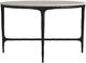 Coaster® Hermas White Coffee Table with Black Base-3