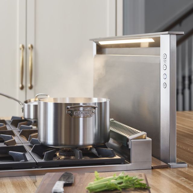 Viking® Professional 5 Series 48" Stainless Steel Rear Downdraft Ventilation-1