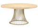 Michael Amini® Camellia Field Caramel Round Dining Table-0