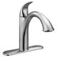Moen® Camerist Chrome One-Handle Low Arc Pullout Kitchen Faucet-1
