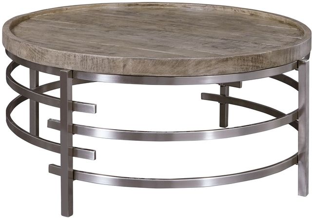 Signature Design by Ashley® Zinelli 2-Piece Gray Living Room Tables Set-1