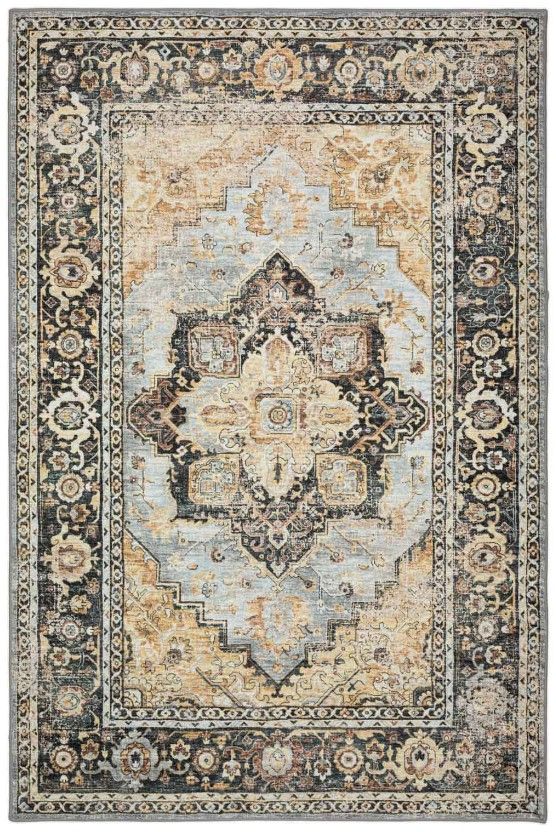 Dalyn™ Rug Company Jericho Pewter 5'x8' Area Rug-0