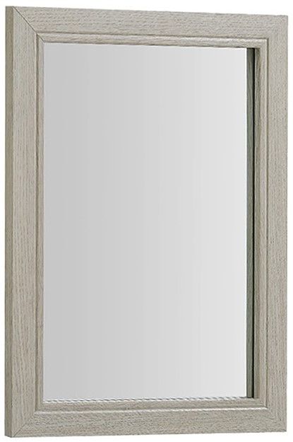 Linon Barkley Sandstone 25" Vanity Mirror and Floor Cabinet-1