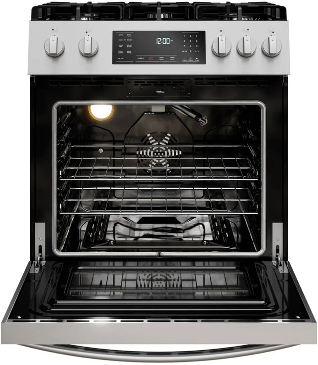 Kenmore® 30" Fingerprint Resistant Stainless Steel Slide-In Gas Range with True Convection and Air Fry-1