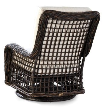 Lane Venture® Moraya Bay Tapestry Brown Swivel Glider Lounge Chair-1
