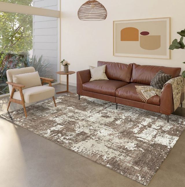 Dalyn™ Rug Company Kochi KC7 Brown 5'x8' Area Rug-4