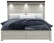 Global Furniture USA Ashley Brown King Panel Bed-1