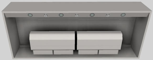 Vent-A-Hood® 60" Stainless Steel Wall Mounted Range Hood-3