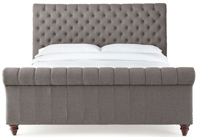 Steve Silver Co. Swanson Gray Queen Upholstered Bed-1