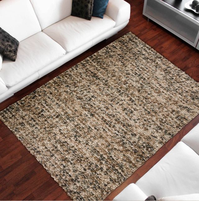 Dalyn™ Rug Company Hanu HU1 Chocolate 5'x8' Area Rug-4