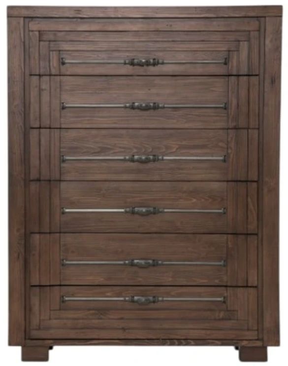 Michael Amini® Carrollton Rustic Ranch Chest-1