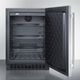 Summit® 4.6 Cu. Ft. Stainless Steel Under the Counter Refrigerator-2