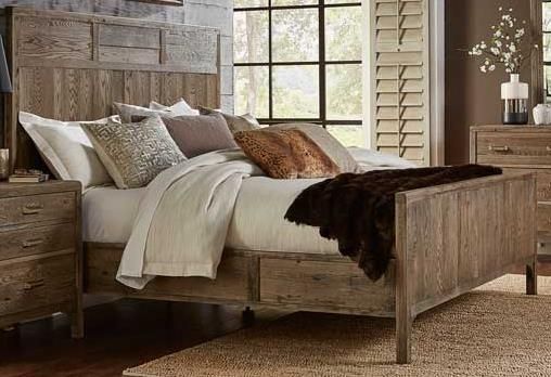 Urban Collections by Yutzy Woodworking Sonoma Retreat White Oak Full Panel Bed-0