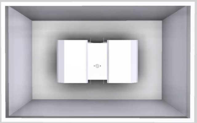 Vent-A-Hood® Designer Series 48" White Island Range Hood-1