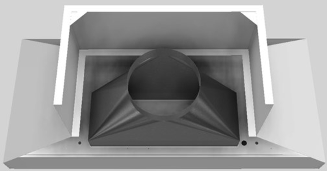 Vent-A-Hood® 54" White Euro-Style Wall Mounted Range Hood-2
