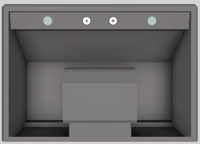 Vent-A-Hood® 36" Gunsmoke Under Cabinet Hood-3