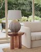 Bassett Mirror Annapurna Gray Table Lamp-4