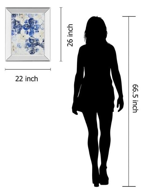 Classy Art Blue Quatrefoil l by Patricia Pinto Wall Art-2