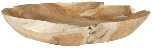 Uttermost® Organic Embrace Brown Wooden Indoor-Outdoor Bowl-4