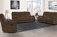 Parker House® Cooper 3-Piece Shadow Brown Manual Reclining Seating Set-1