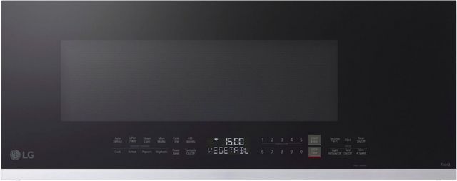 LG 1.3 Cu. Ft. PrintProof® Stainless Steel Over The Range Microwave