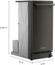 KitchenAid® 15" Black Ore Built-In Trash Compactor with Built-In Odor Management System-5