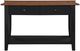 Steve Silver Co. Joplin Walnut Sofa Table with Ebony Base-3