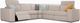 Jaymar Star Parallele 33 5 Piece Illusion Grege Gr. 30 Sectional-1