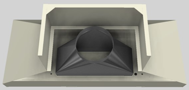 Vent-A-Hood® 60" Biscuit Euro-Style Wall Mounted Range Hood-2