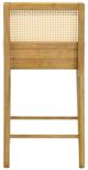 Armen Living Tobias Amber Glow/White Counter Stool-4
