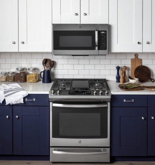 GE® Series 1.9 Cu. Ft. Stainless Steel Over The Range Microwave-3